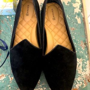 Birdies The Heron Loafer Black Suede // Size 9.5